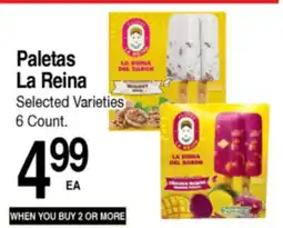 Superior Grocers Paletas La Reina offer