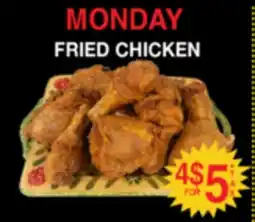 Superior Grocers MONDAY FRIED CHICKEN offer