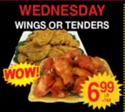 Superior Grocers WINGS OR TENDERS offer