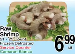Superior Grocers Raw Shrimp offer