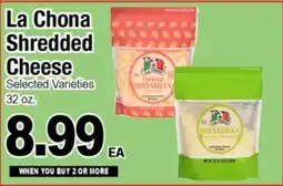 Superior Grocers La Chona Shredded Cheese offer