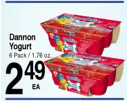 Superior Grocers Dannon Yogurt offer