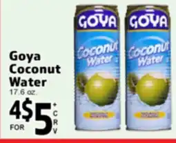 Superior Grocers Goya Coconut Water offer