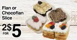 Superior Grocers Flan or Chocoflan Slice offer
