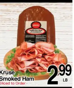 Superior Grocers Kruse Smoked Ham offer