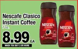 Superior Grocers Nescafe Clasico Instant Coffee offer