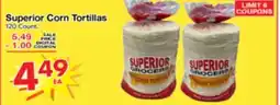 Superior Grocers Superior Corn Tortillas offer