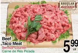 Superior Grocers Beef Taco Meat offer