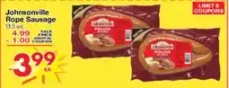 Superior Grocers Johnsonville Rope Sausage offer