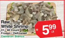 Superior Grocers Raw White Shrimp offer