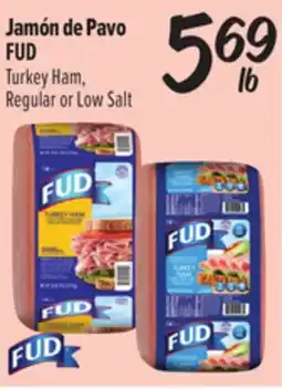 El Super Fresh FUD Turkey Ham, Regular or Low Salt offer