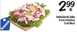 El Super Fresh Imitación de Jaiba Fresh Imitation Crab Meat offer