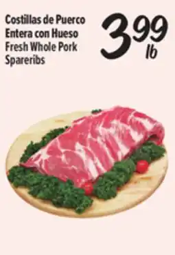 El Super Fresh Costillas de Puerco Entera con Hueso offer