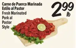 El Super Fresh Carne de Puerco Marinada Estilo al Pastor offer