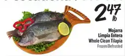 El Super Fresh Whole Clean Tilapia offer