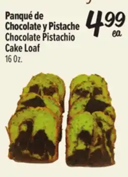 El Super Fresh Chocolate PistachioCake Loaf offer