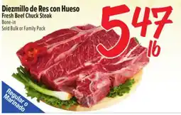 El Super Fresh Diezmillo de Res con Hueso offer