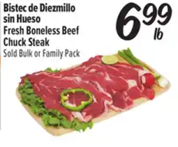 El Super Fresh Fresh Boneless Beef Chuck Steak offer