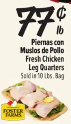 El Super Fresh Fresh Chicken Leg Quarters offer
