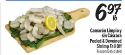 El Super Fresh Peeled & Deveined Shrimp Tail Off offer