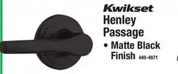 Menards Kwikset Henley Passage offer