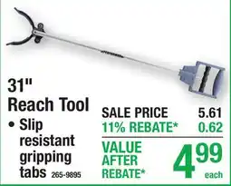 Menards 31 Reach Tool offer