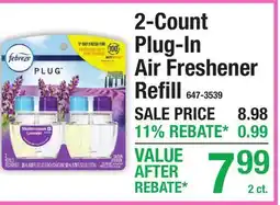 Menards 2-Count Plug-In Air Freshener Refill offer