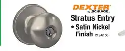 Menards DEXTER Stratus Entry offer