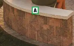 Menards Sitting Wall offer
