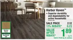 Menards Harbor Haven offer