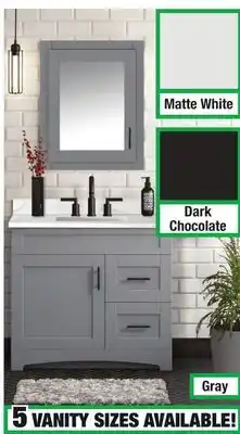 Menards Brighton Medicine Cabinet offer