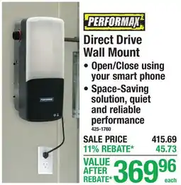 Menards Direct Drive Wall Mount offer