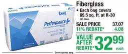 Menards Fiberglass offer