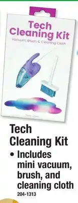 Menards Tech Cleaning Kit offer