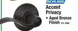 Menards Accent Privacy offer