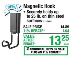 Menards Magnetic Hook offer