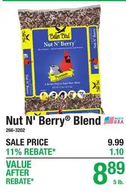 Menards Nut N' Berry Blend offer