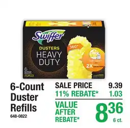 Menards 6-Count Duster Refills offer