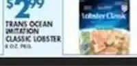Associated Trans ocean imitation classic lobster offer