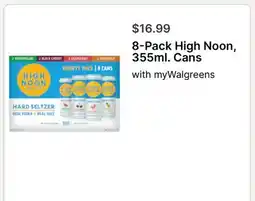 Walgreens 8-Pack High Noon offer