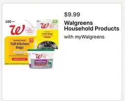 Walgreens Walgreens Household Products offer
