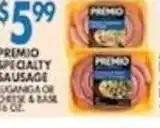 Associated Premio specialty sausage offer