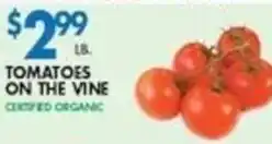 Associated Tomatoes on the vine offer