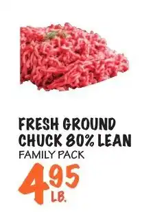 Foodarama Fresh Ground Chuck 80% Lean offer