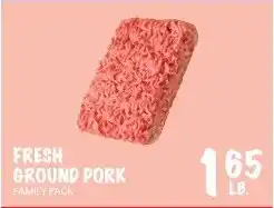 Foodarama Fresh Ground Pork Family Pack offer