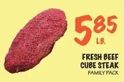 Foodarama Fresh Beef Cube Steak offer