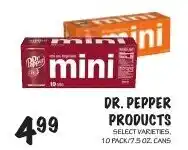 Foodarama Dr. Pepper Products offer