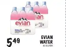Foodarama Evian Water offer