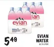 Foodarama Evian Water offer