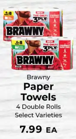 Sunset Foods Brawny paper towels offer